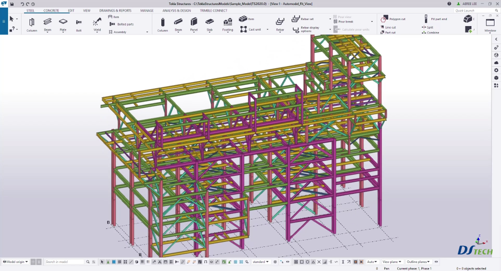 Auto Connect Design Auto Modeling & Auto Connection | | (주)디에스텍